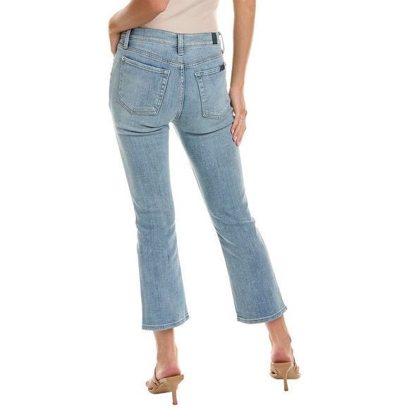 7 For All Mankind Briar High-Rise Slim Kick Jean - Picture 2 of 3